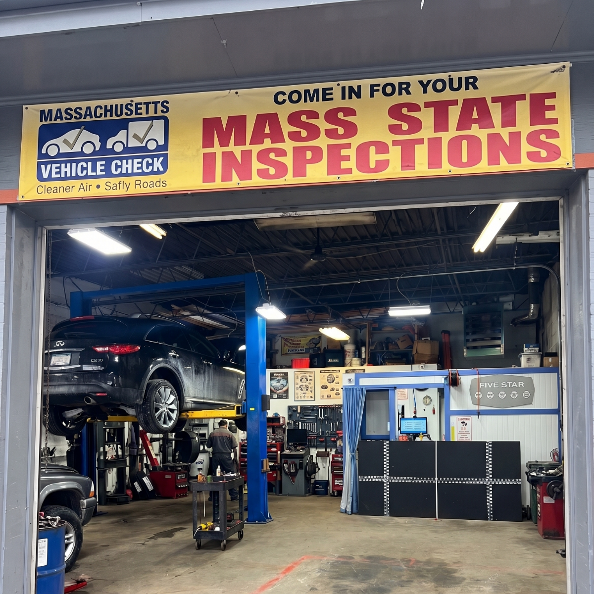 Mass State Inspection Bay and Workstation